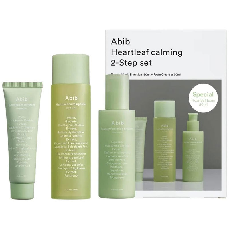 Heartleaf Calming 2-Step Set - Kbeauty Dropzone