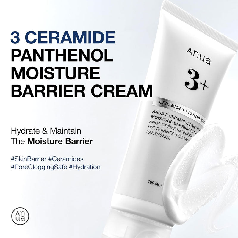 3 Ceramide Panthenol Moisture Barrier Cream - Kbeauty Dropzone