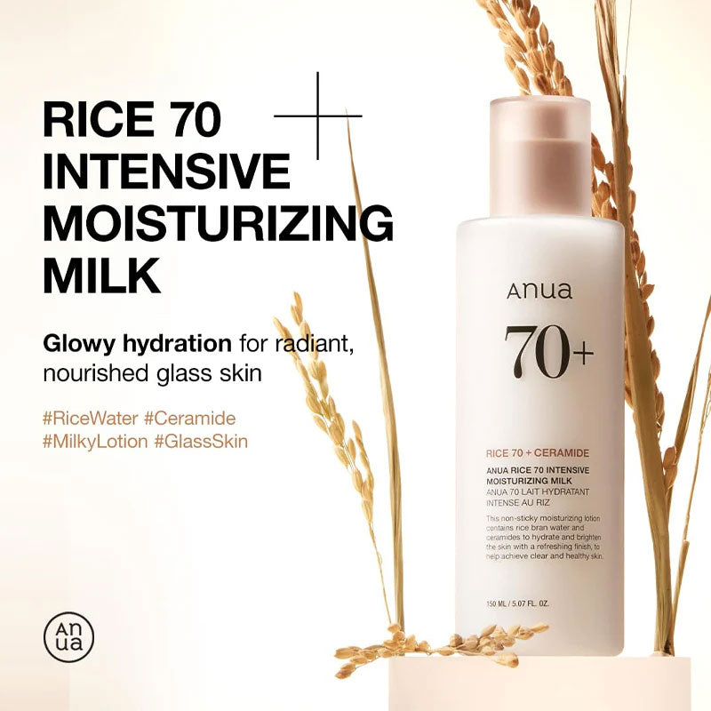 Rice 70 Intensive Moisturizing Milk - Kbeauty Dropzone