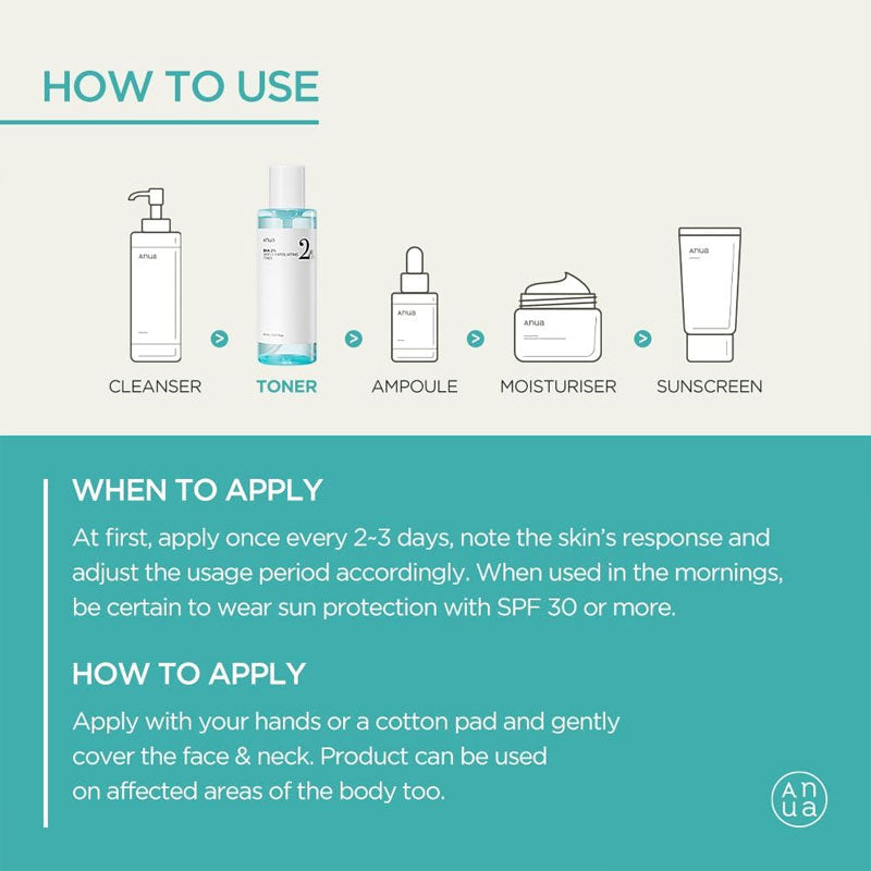 BHA 2% Gentle Exfoliating Toner - Kbeauty Dropzone