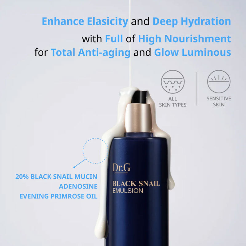 Black Snail Emulsion - Kbeauty Dropzone
