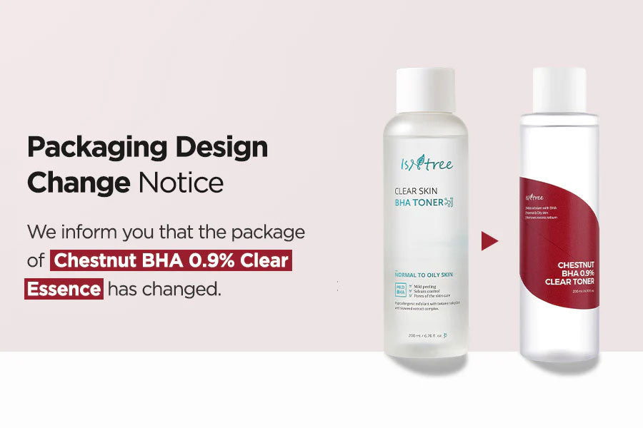 Chestnut BHA 0.9% Clear Toner - Kbeauty Dropzone