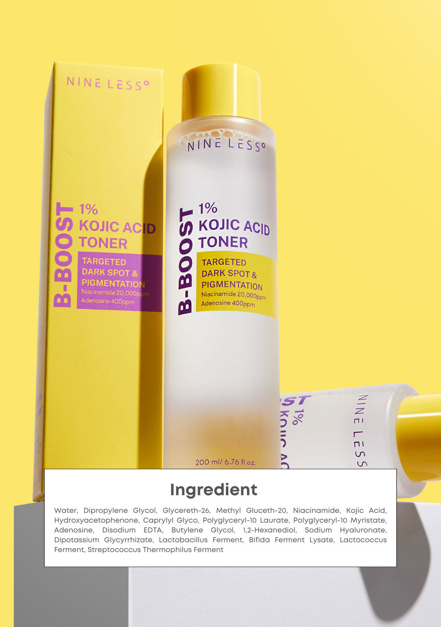 B-Boost 1% Kojic Acid Toner - Kbeauty Dropzone