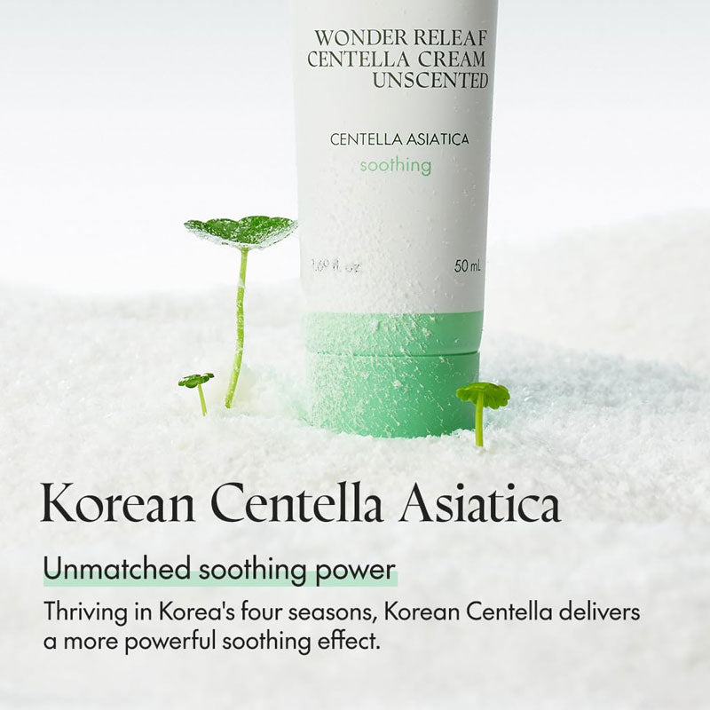 Wonder Releaf Centella Cream Unscented - Kbeauty Dropzone