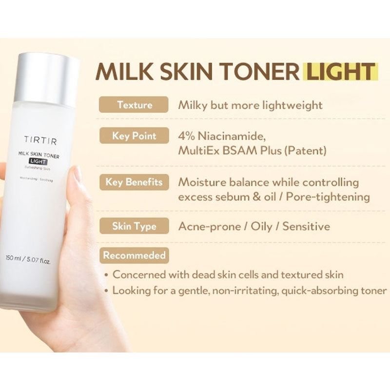 Milk Skin Toner Light - Kbeauty Dropzone