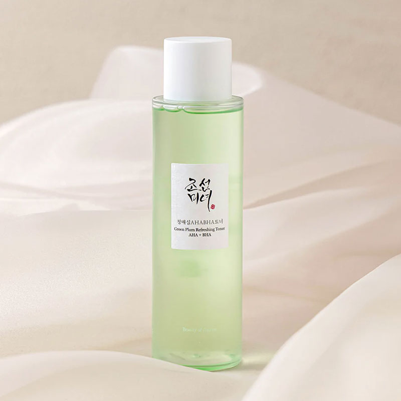 Green Plum Refreshing Toner: AHA + BHA - Kbeauty Dropzone