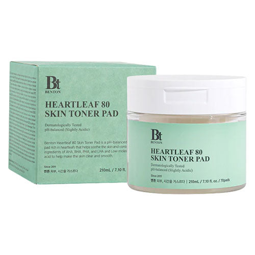 Heartleaf 80 Skin Toner Pad - Kbeauty Dropzone