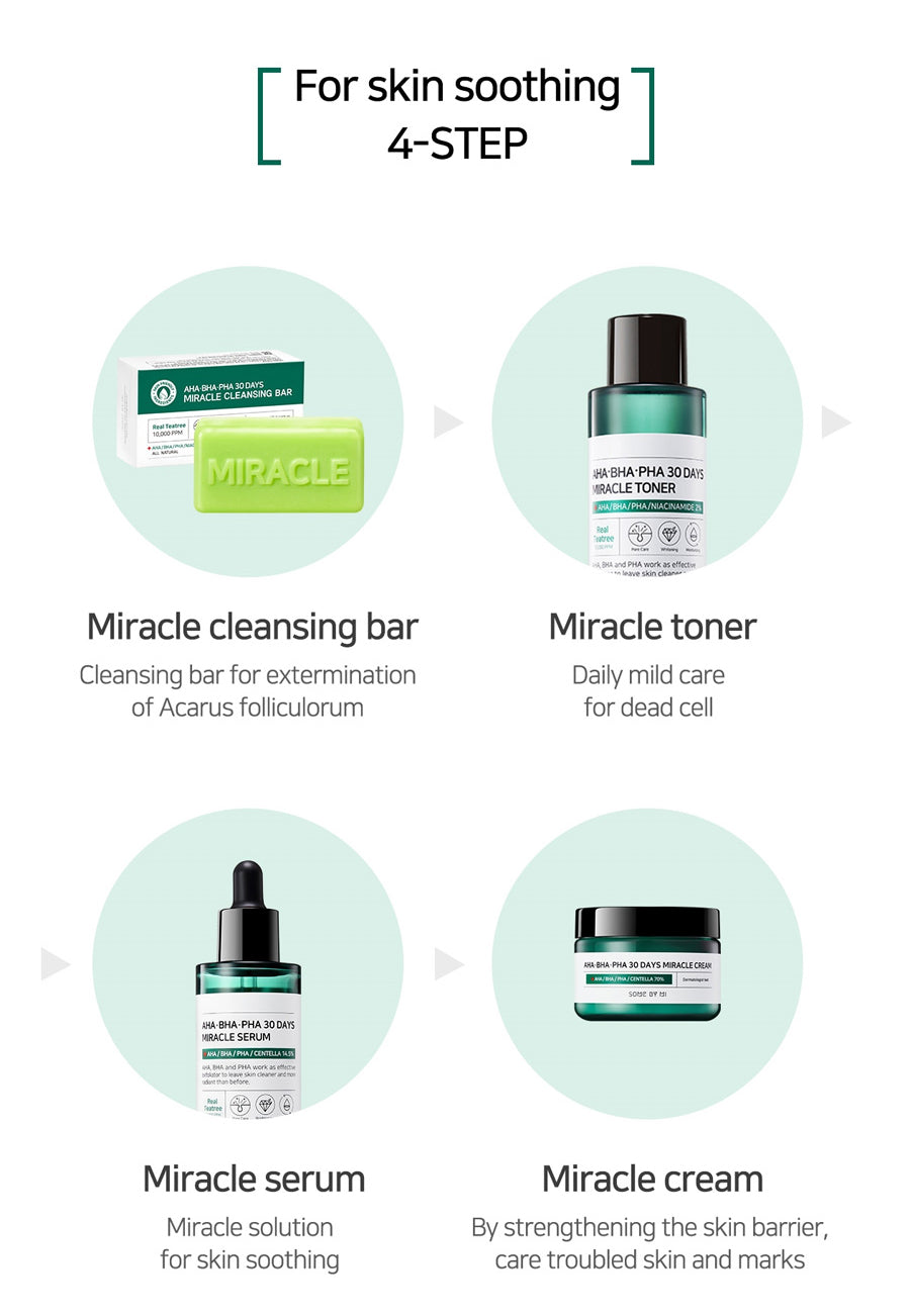 AHA BHA PHA 30 Days Miracle Cream - Kbeauty Dropzone