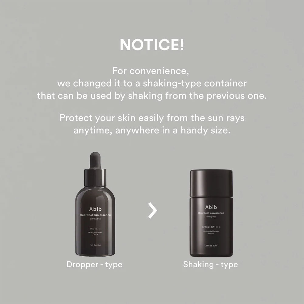 Heartleaf Sun Essence Calming Drop - Kbeauty Dropzone