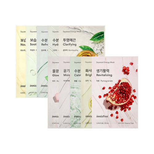 Squeeze Energy Mask - Kbeauty Dropzone