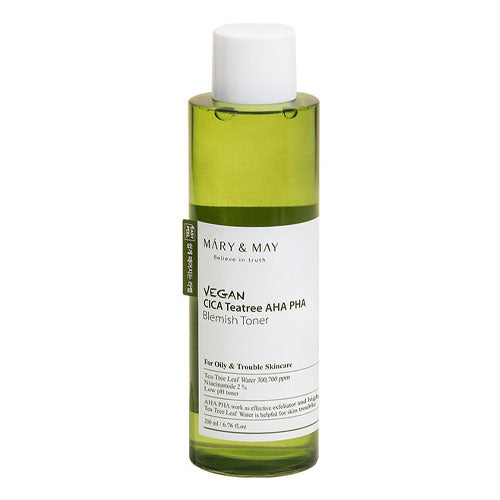Vegan Cica Tea Tree AHA PHA Blemish Toner - Kbeauty Dropzone