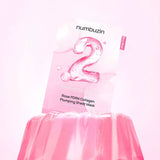 No.2 Rose PDRN Collagen Plumping Sheet Mask