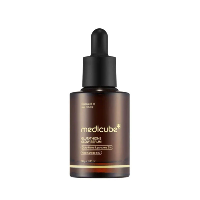 Medicube Glutathione Glow Serum bottle on a white background