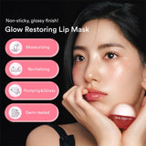 Summary of the benefits of using the Abib PDRN Collagen Lip Mask Glazed Jelly.