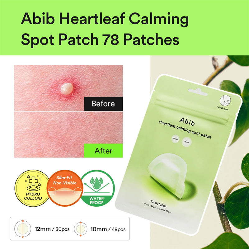Heartleaf Calming Spot Patch - Kbeauty Dropzone