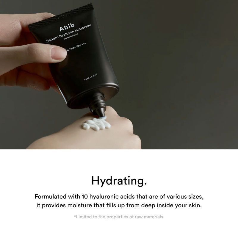 Sedum hyaluron sunscreen Protection tube - Kbeauty Dropzone