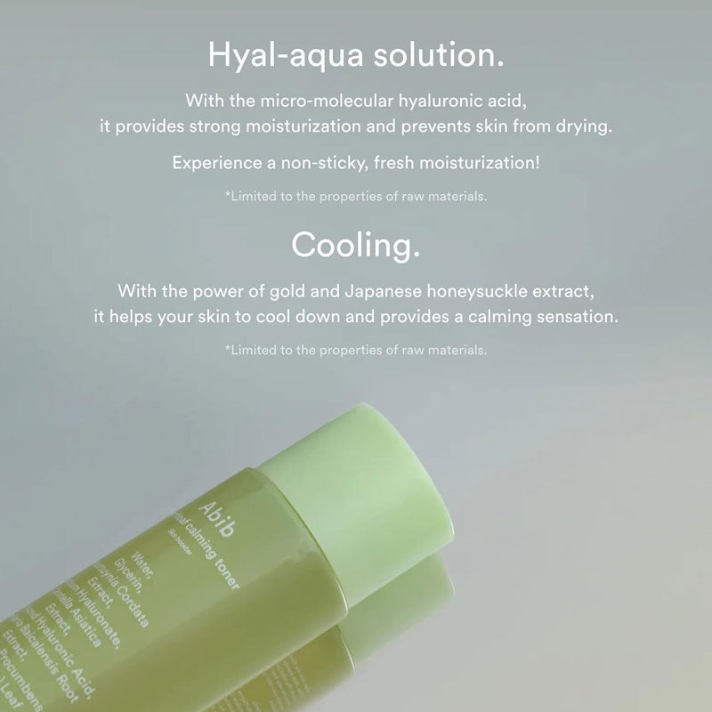 Heartleaf Calming 2-Step Set - Kbeauty Dropzone