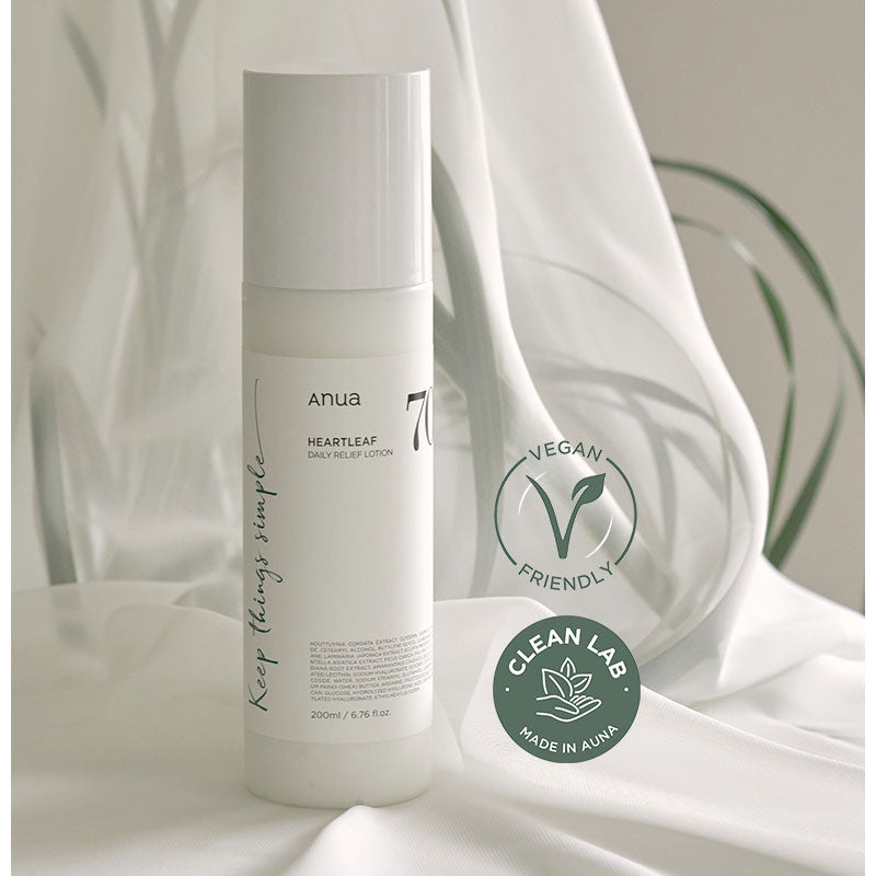 Heartleaf 70 Daily Lotion - Kbeauty Dropzone