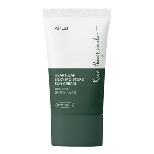 Heartleaf Silky Moisture Sun Cream - Kbeauty Dropzone
