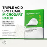 Triple Acid Spot Care Microdart Patch - Kbeauty Dropzone