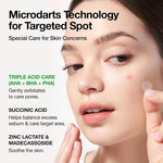Triple Acid Spot Care Microdart Patch - Kbeauty Dropzone