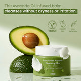 From Green Avocado Cleansing Balm