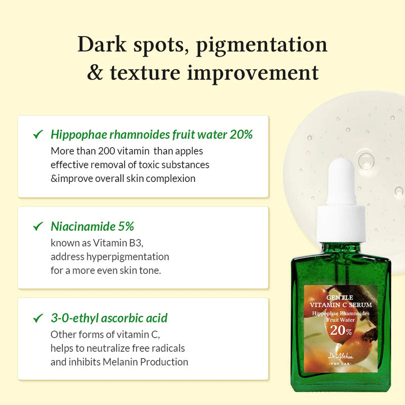 Gentle Vitamin C Serum - Kbeauty Dropzone