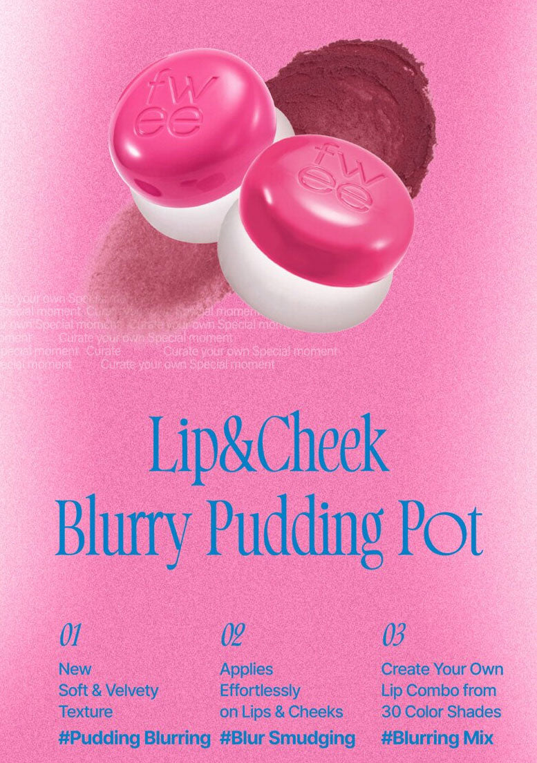 Lip & Cheek Blurry Pudding Pot - Kbeauty Dropzone