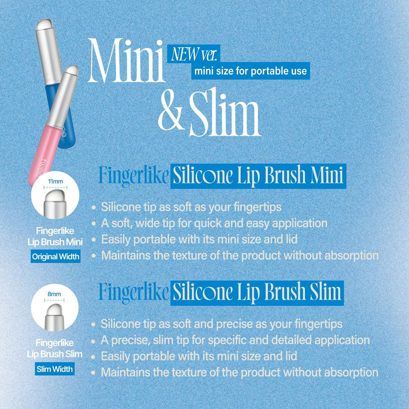 Fingerlike Silicone Lip Brush Mini - Kbeauty Dropzone