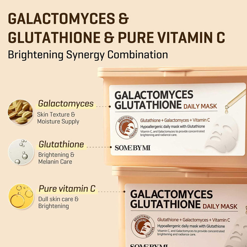 Some By Mi Galactomyces Glutathione Daily Mask Some By Mi Galactomyces Glutathione Daily Mask