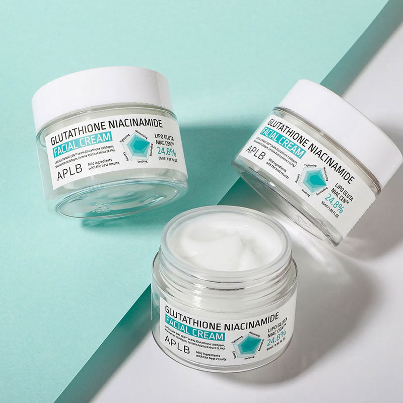glutathione niacinamide facial cream review APLB brightens discolorations and evens Packaging:Single vial ghk-cu hair growth clinical Dirty Genes™_DAO