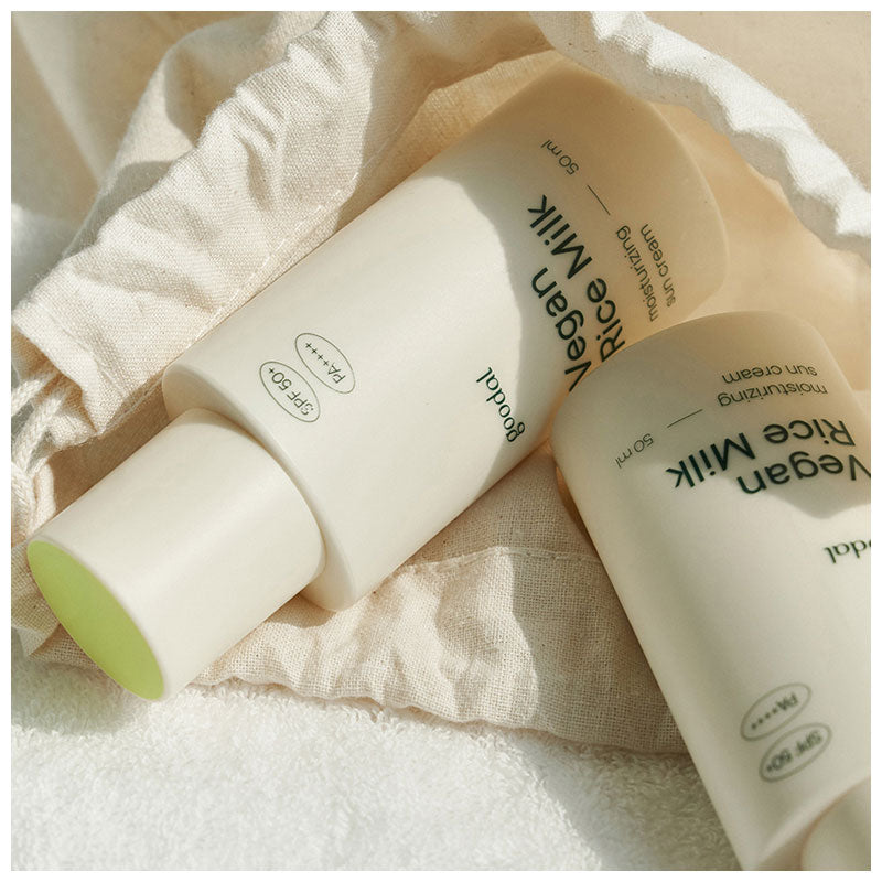 Vegan Rice Milk Moisturizing Sun Cream - Kbeauty Dropzone