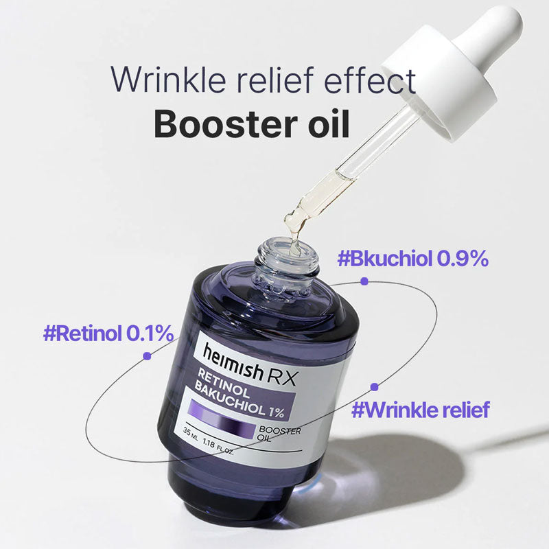 RX Retinol Bakuchiol Booster Oil - Kbeauty Dropzone