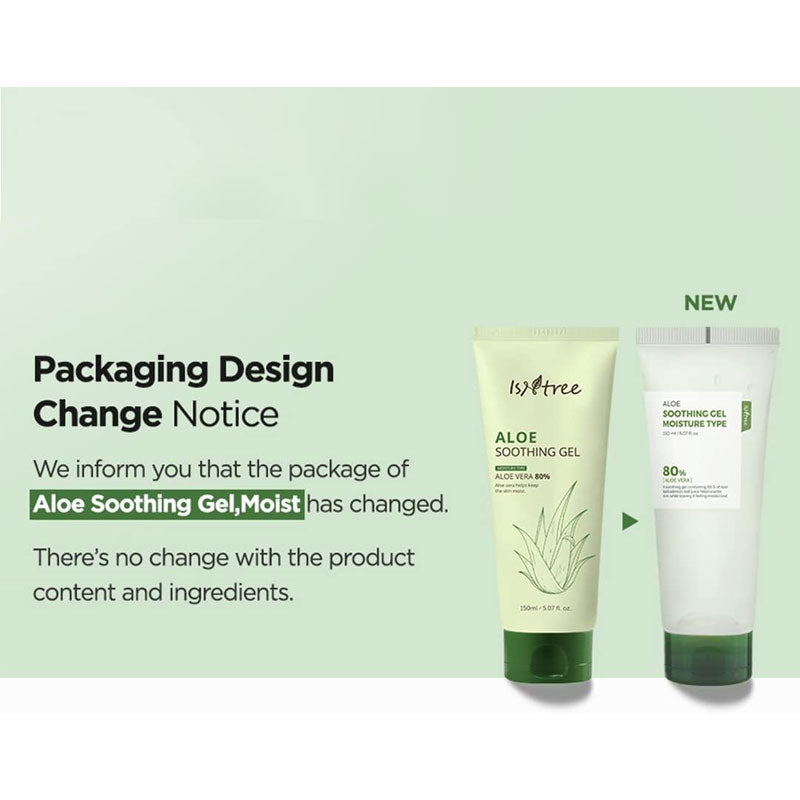 Aloe Soothing Gel Moisture Type - Kbeauty Dropzone