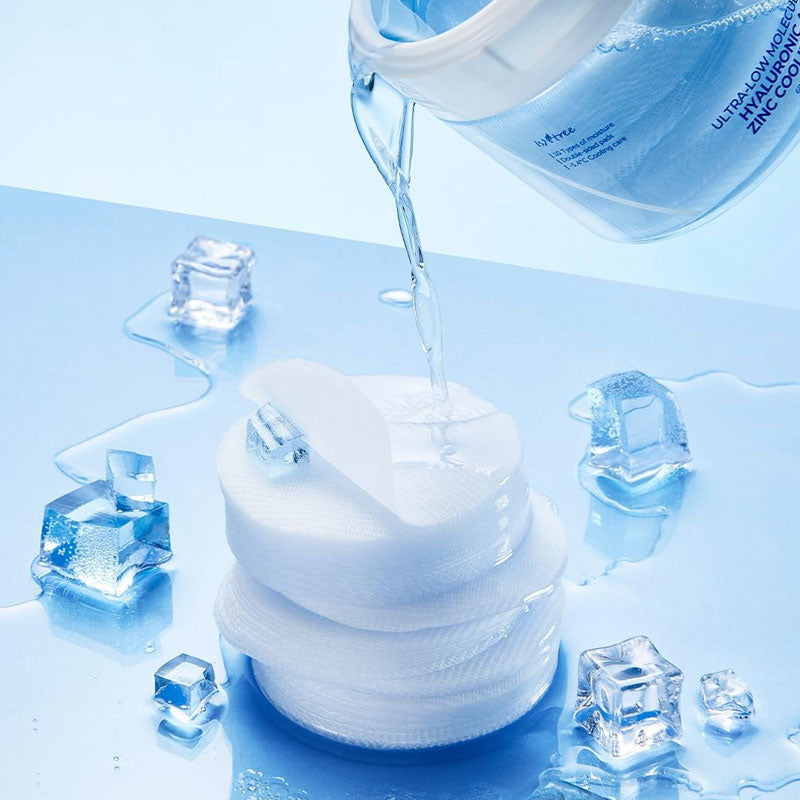 Ultra-Low Molecular Hyaluronic Acid Zinc Cooling Pad - Kbeauty Dropzone