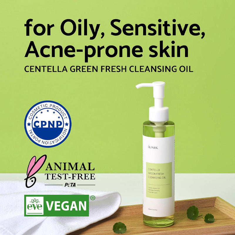 Centella Green Fresh Cleansing Oil - Kbeauty Dropzone