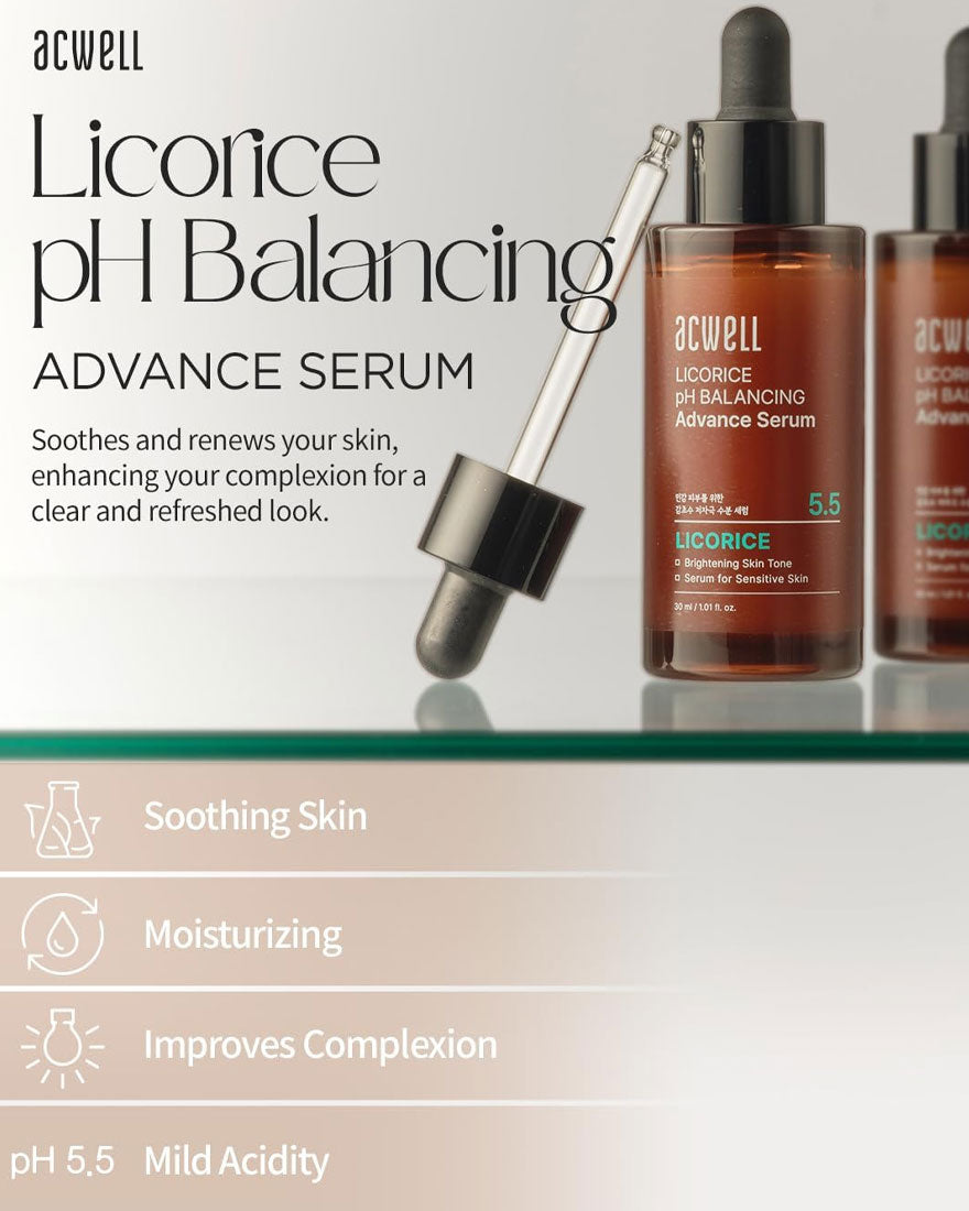Licorice pH Balancing Advance Serum - Kbeauty Dropzone