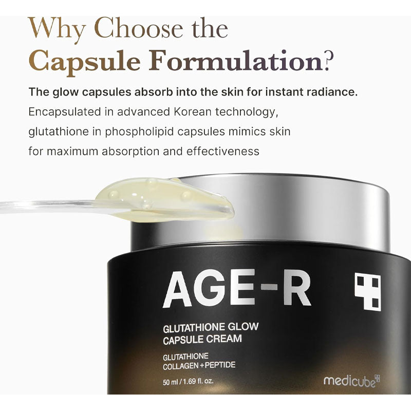 AGE-R Glutathione Glow Capsule Cream - Kbeauty Dropzone