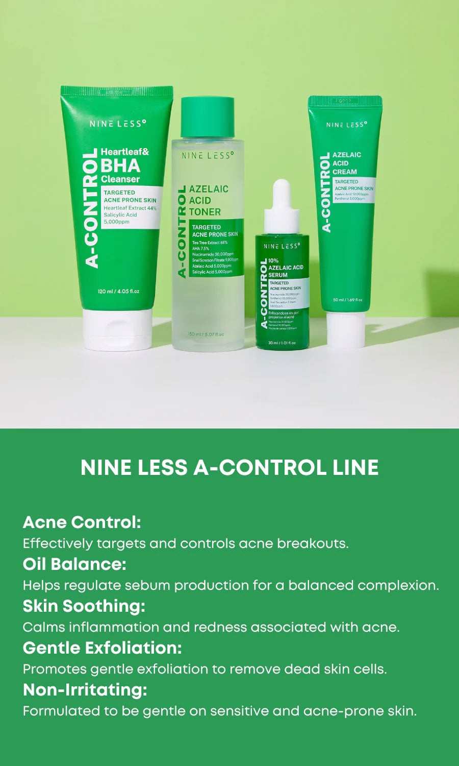 A-Control Azelaic Acid Cream - Kbeauty Dropzone