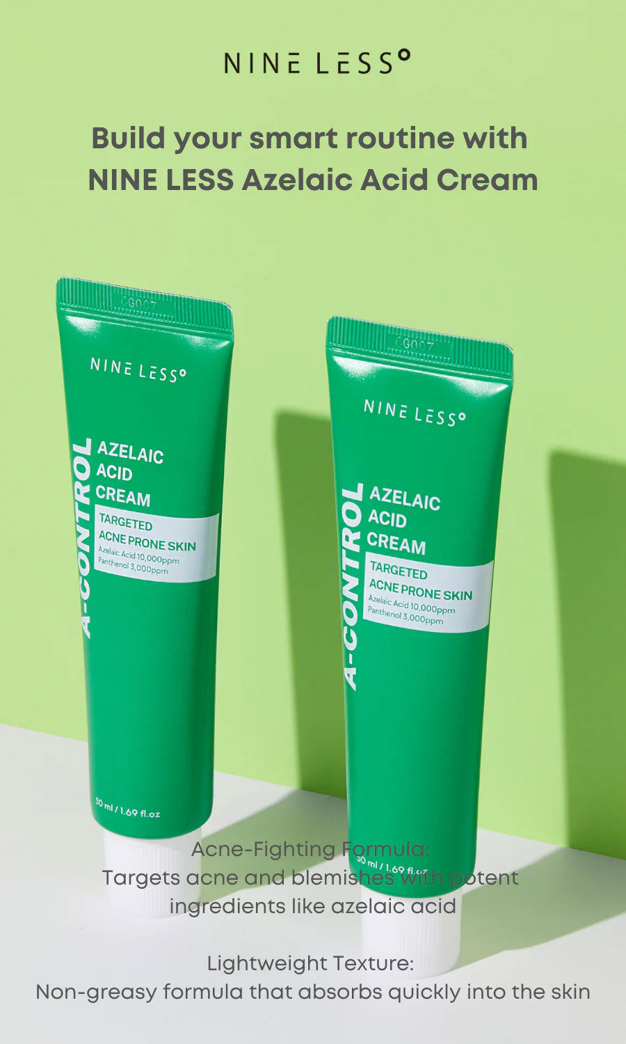 A-Control Azelaic Acid Cream - Kbeauty Dropzone