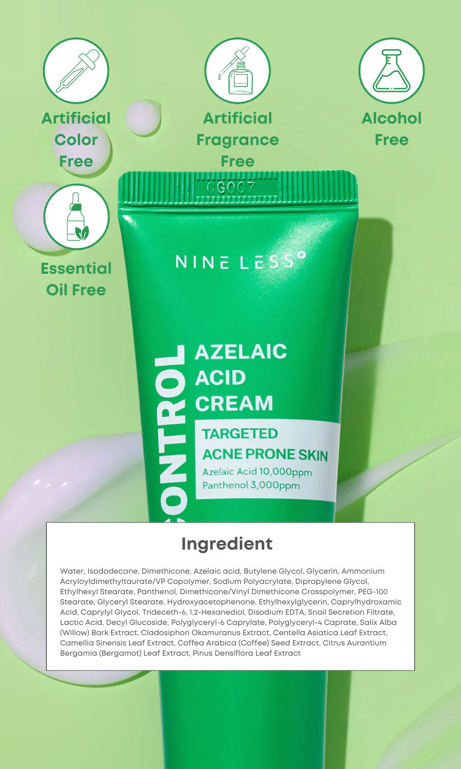 A-Control Azelaic Acid Cream - Kbeauty Dropzone