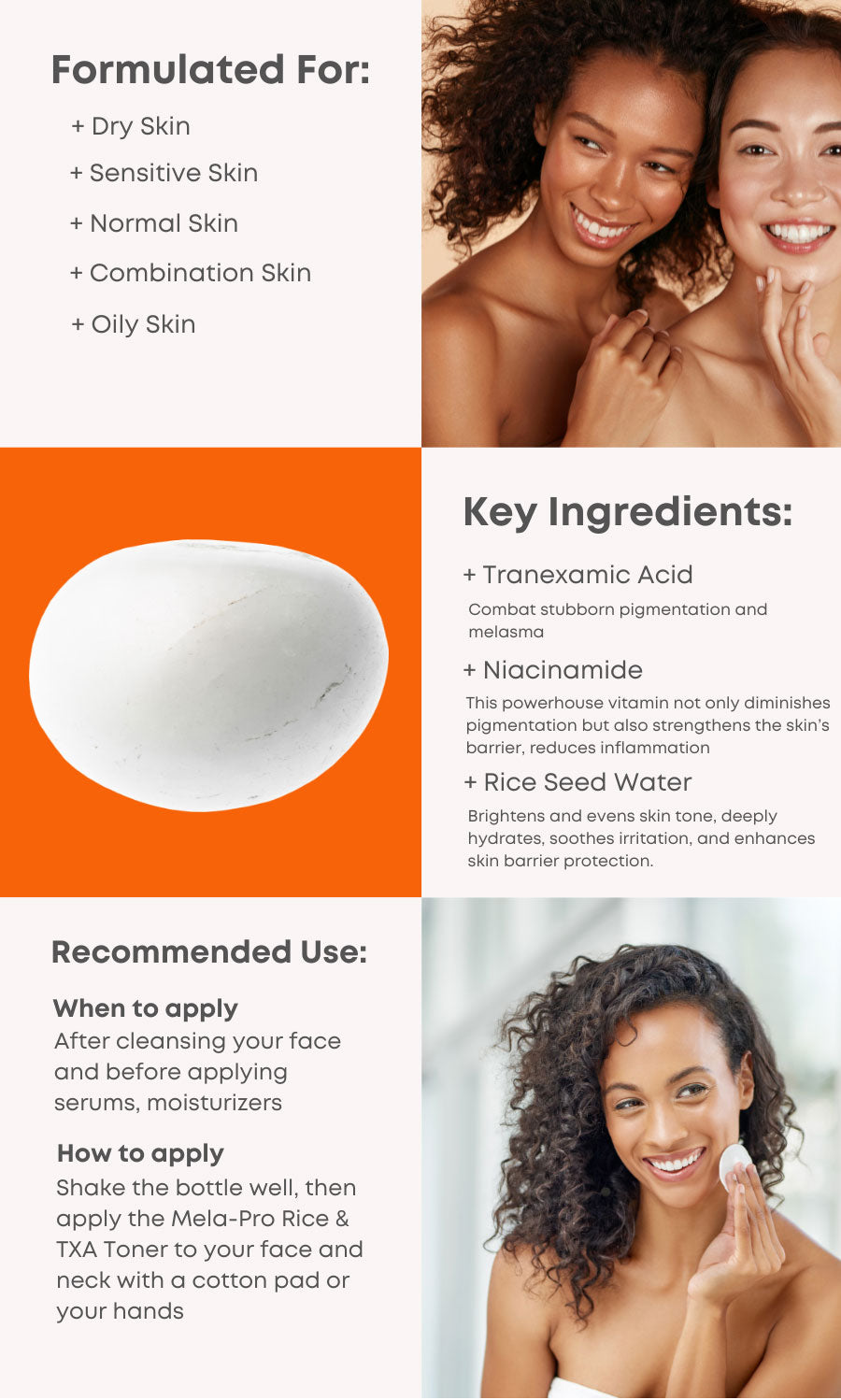MELA-PRO Rice & TXA Toner - Kbeauty Dropzone