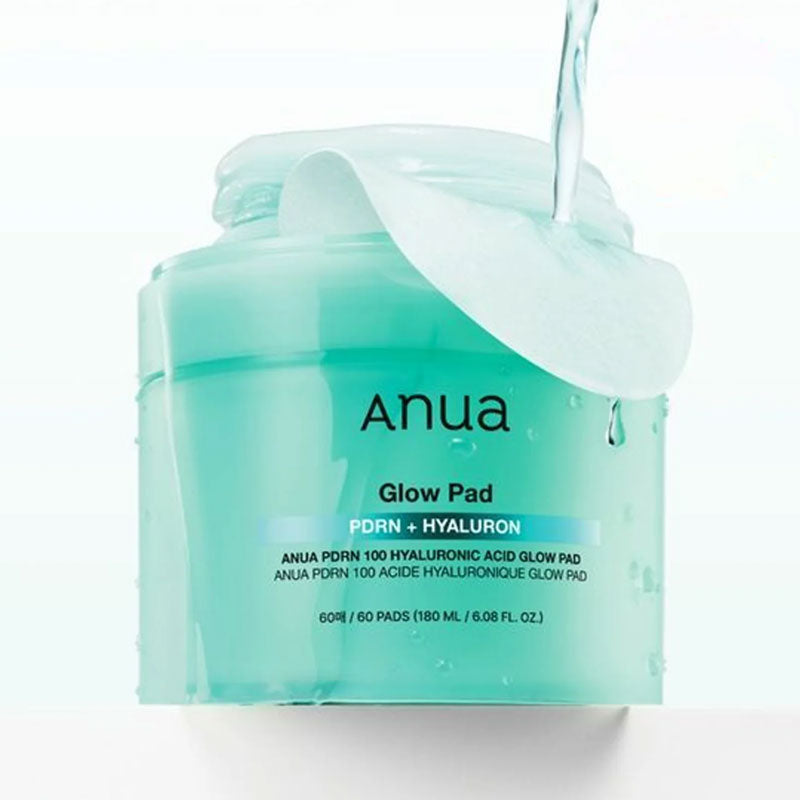 Anua PDRN 100 Hyaluronic Acid Glow Pad - Plus Free Samples