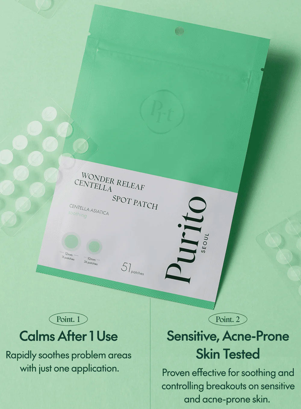 Wonder Releaf Centella Spot Patch - Kbeauty Dropzone