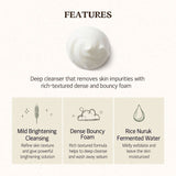 Rice Daily Brightening Cleansing Foam