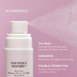 Black Rice Probiotics Barrier 2% NAD+ Serum Mist