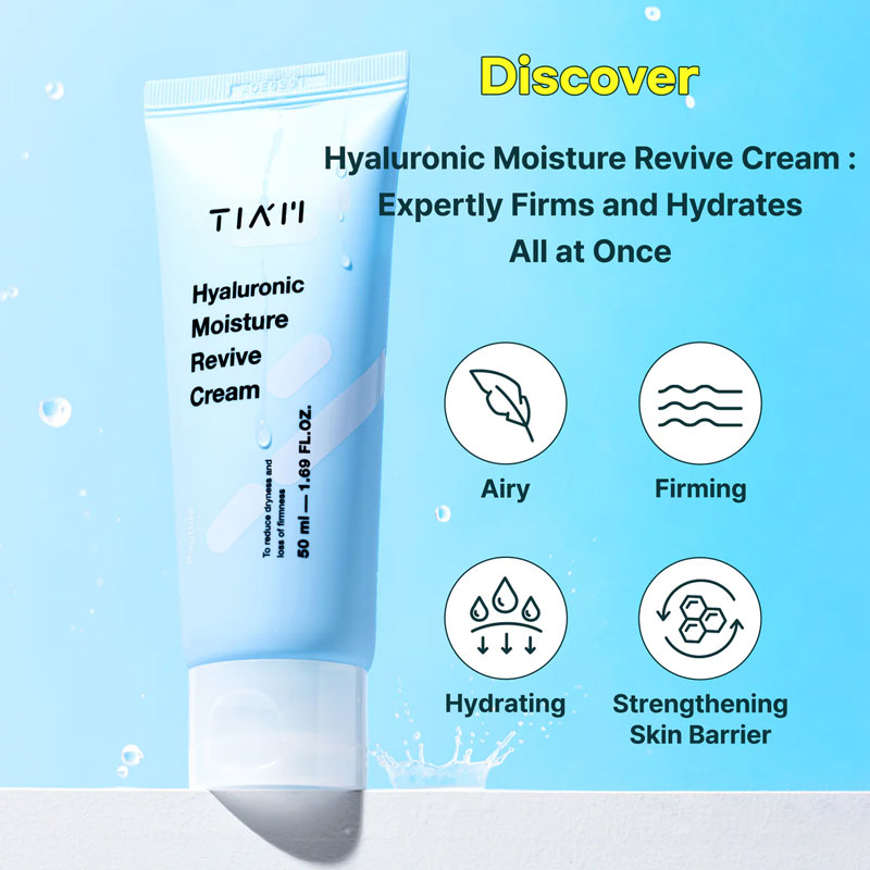 Hyaluronic Moisture Revive Cream - Kbeauty Dropzone