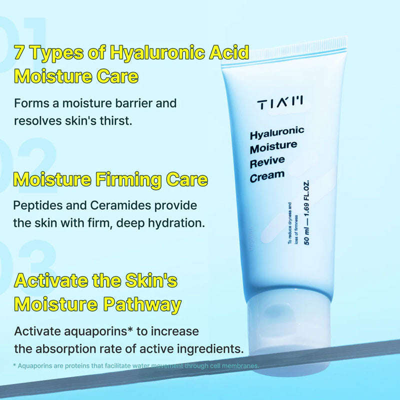 Hyaluronic Moisture Revive Cream - Kbeauty Dropzone