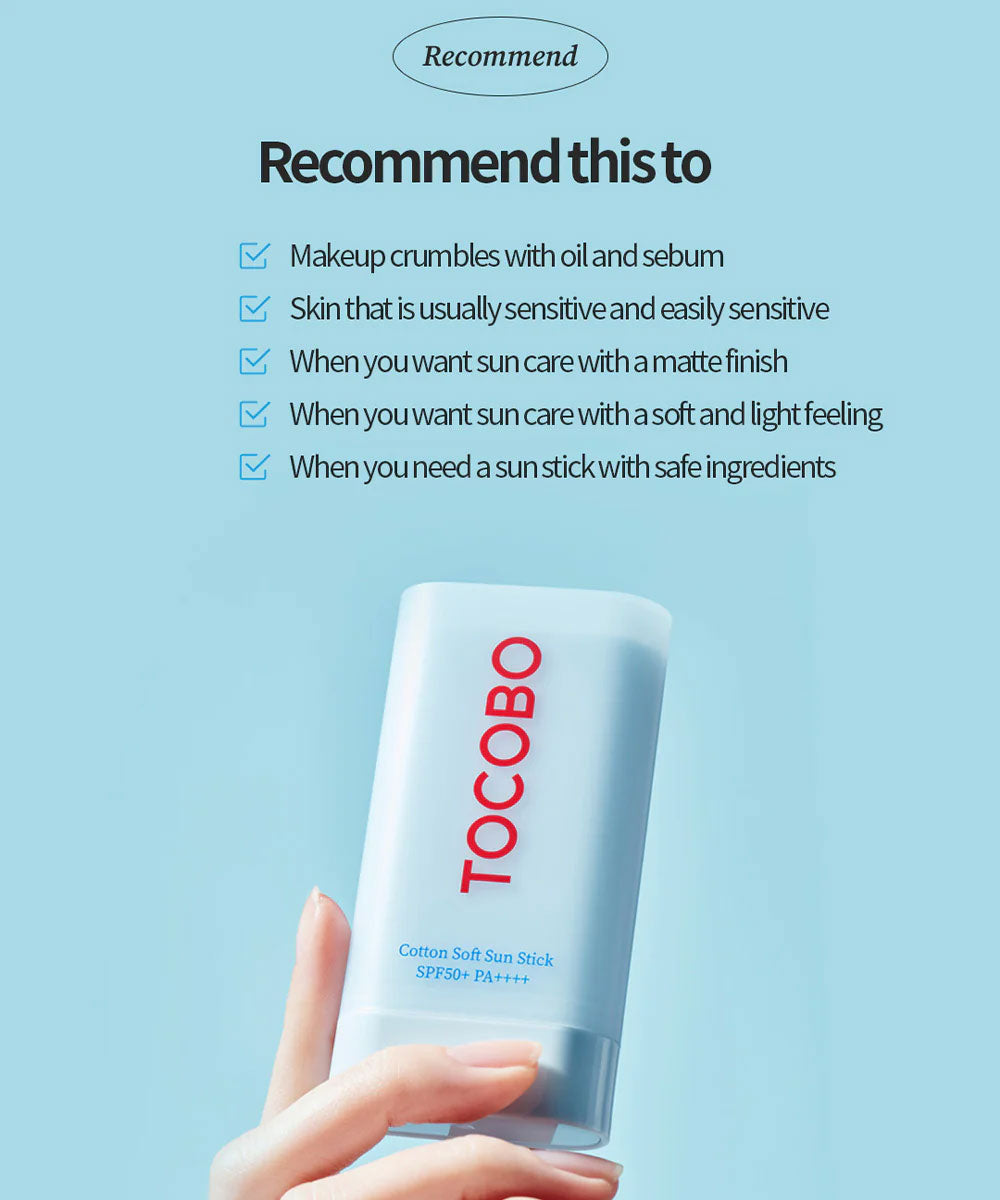 Cotton Soft Sun Stick - Kbeauty Dropzone