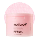 PDRN Pink Collagen Toning Gel Toner Pad